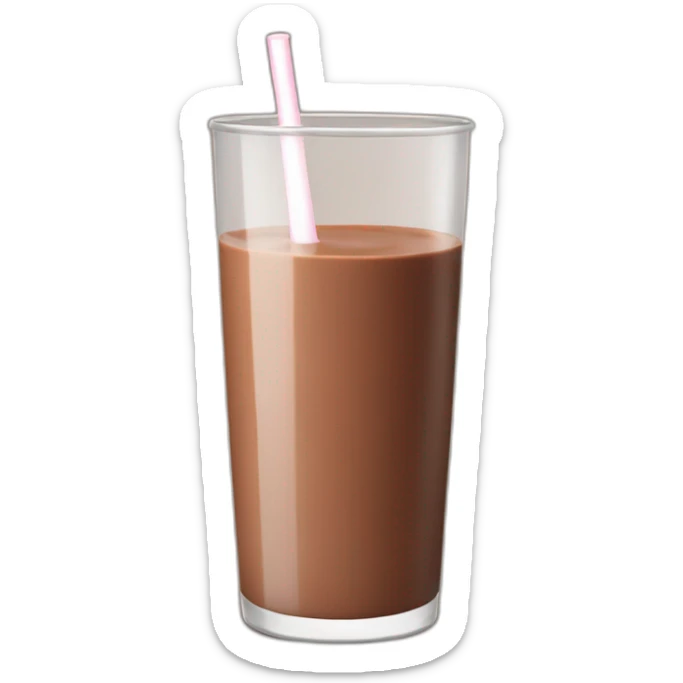 chocolate milk sticker