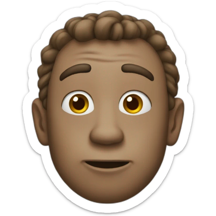 Singe en colère sticker