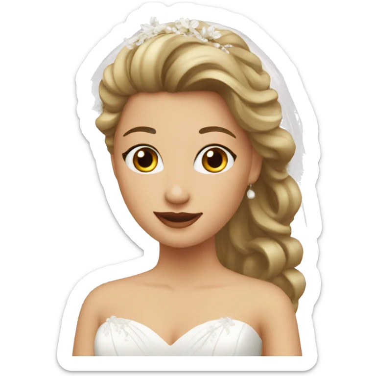 Bride sticker