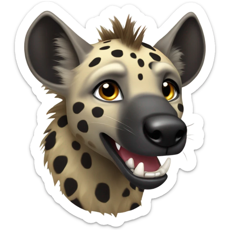 Hyena sticker