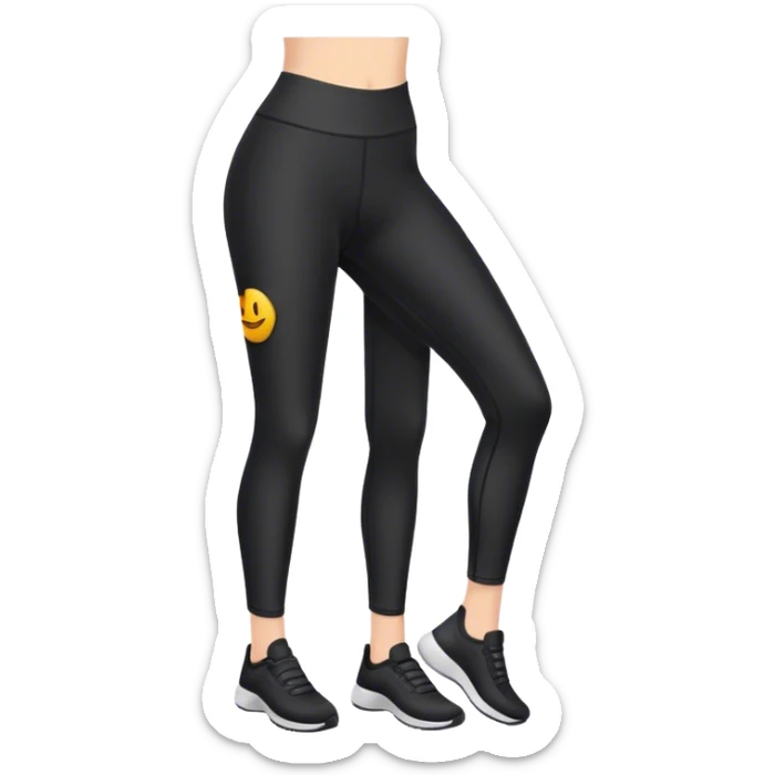 a legwear sticker