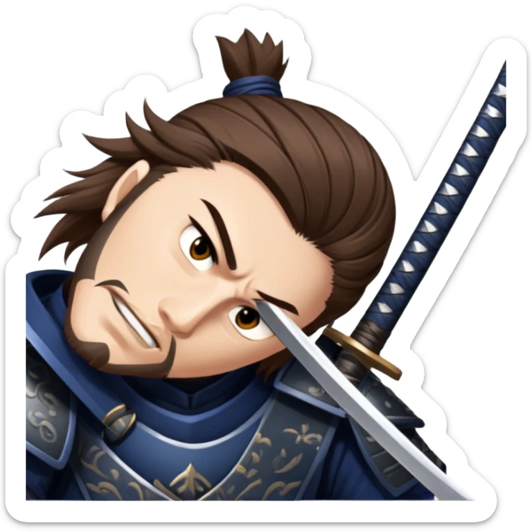 Warrior Samurai sticker