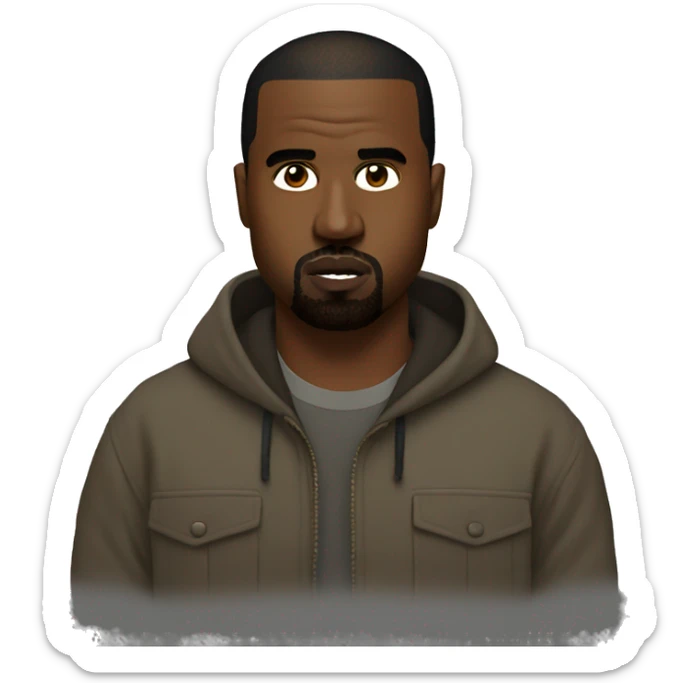 Kanye West sticker