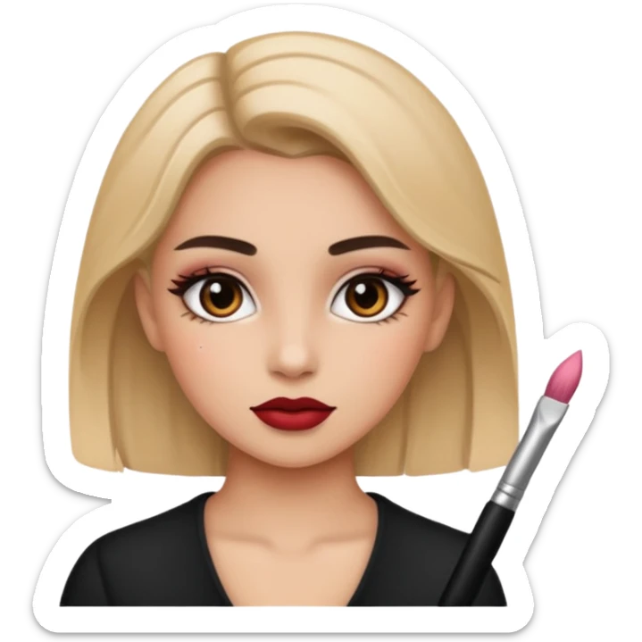 Chica astethiks 
 sticker