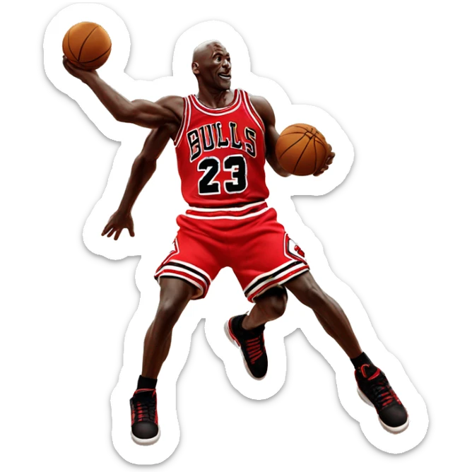 michael jordan sticker