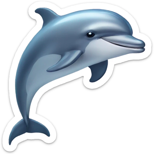 dolphin sticker