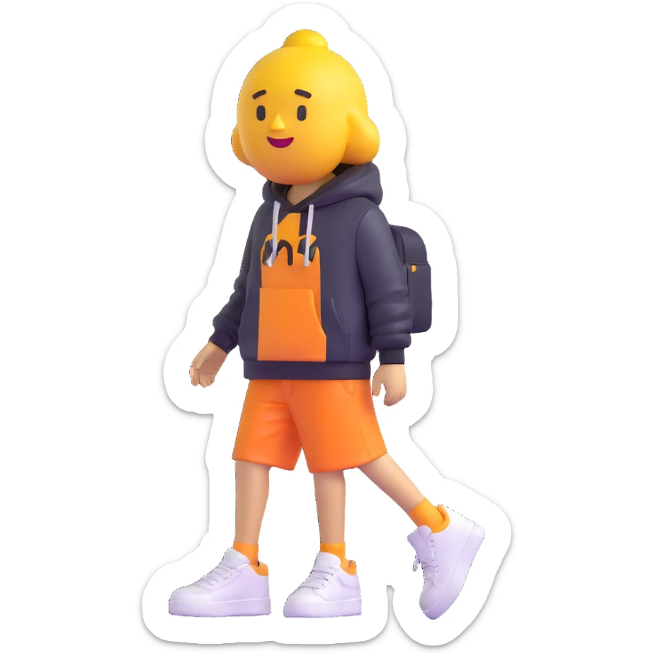 fashion emoji, streetwear, cool sneakers, fashionable attitude sticker