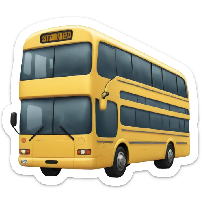 Bus sticker
