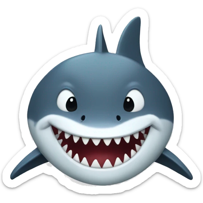 Shark sticker
