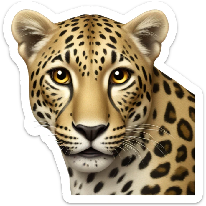 Leopard  sticker
