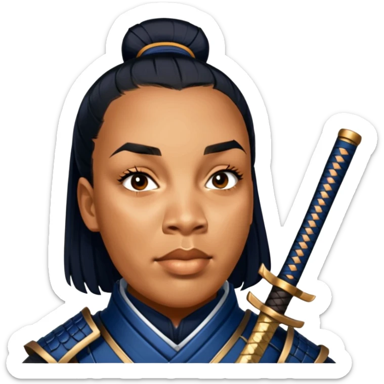 Vigilant Samurai sticker