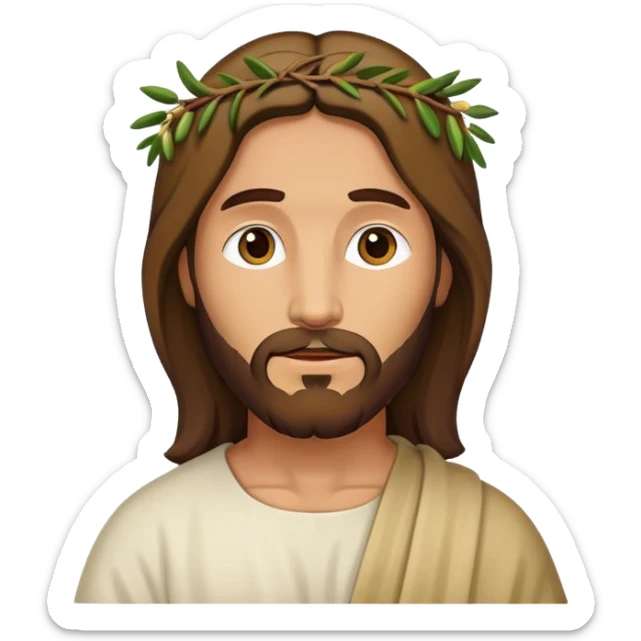 Jesus sticker