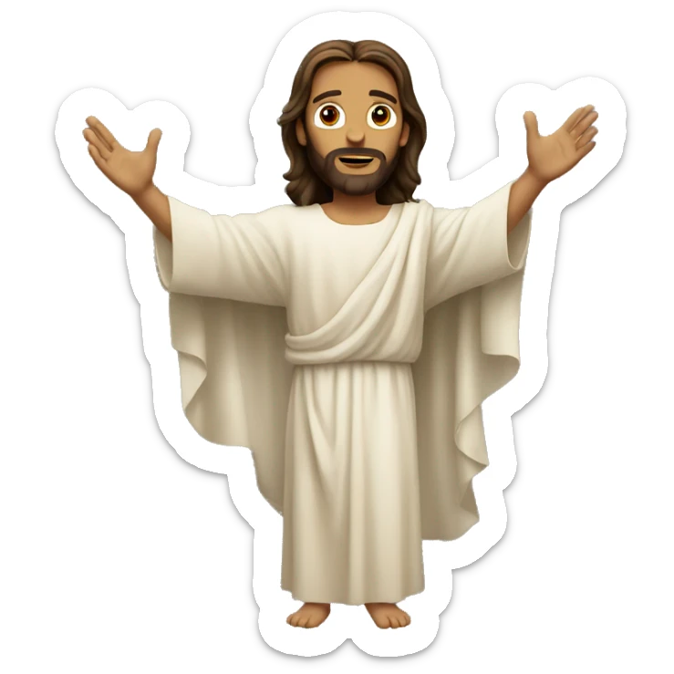 Jesus sticker