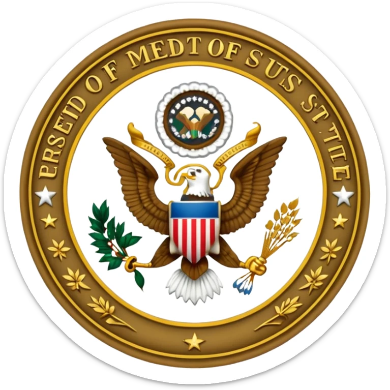 Seal of the President of the United States  sticker