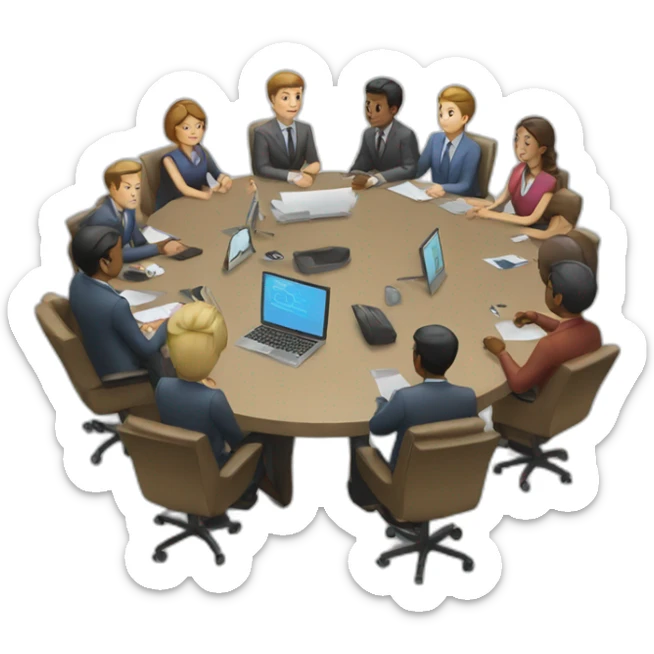 it meeting sticker