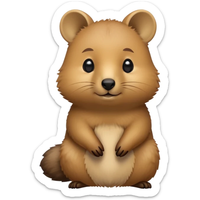 cinematic-noble-quokka-portrait-emoji,-poised-and-regal,-with-a-compact,-endearing-build-and-a-smooth,-well-groomed-brown-fur-that-glows-with-a-hint-of-golden-warmth,-deep-set-soulful-eyes-radiating-kindness,-simplified-yet-sharp sticker