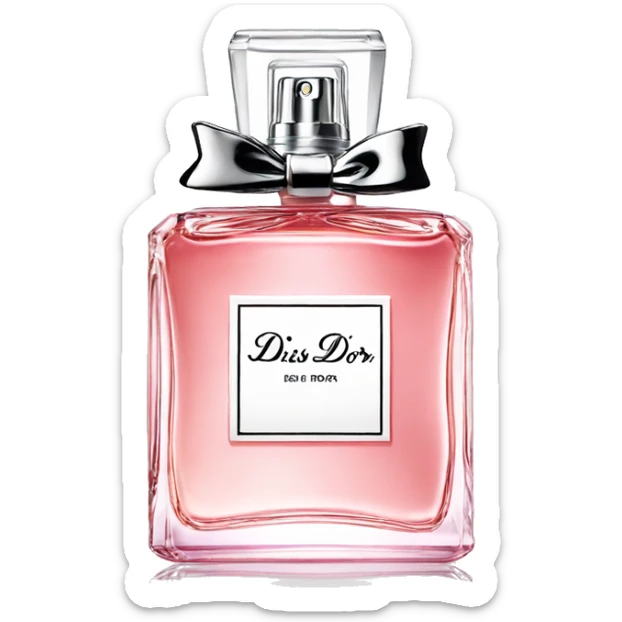 Miss dior perfume sticker