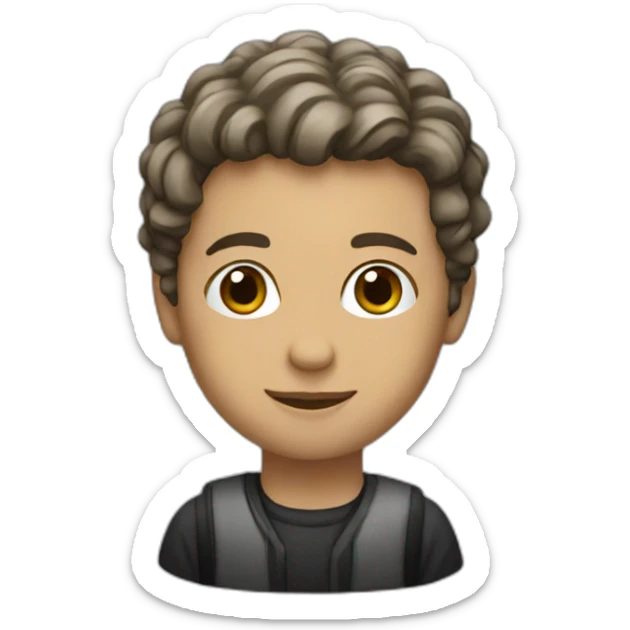 Italian student sticker