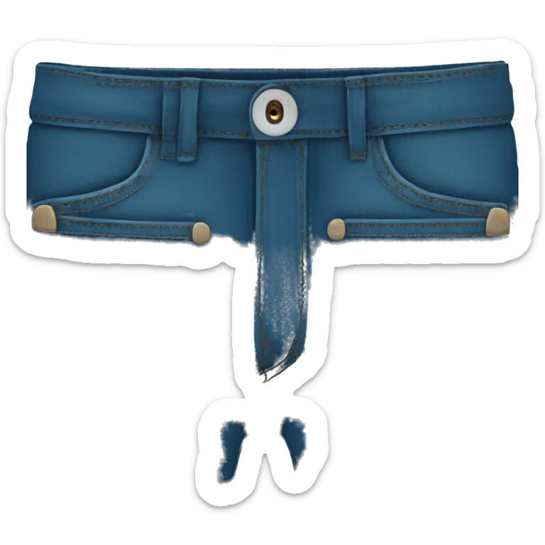 Blue jeans sticker
