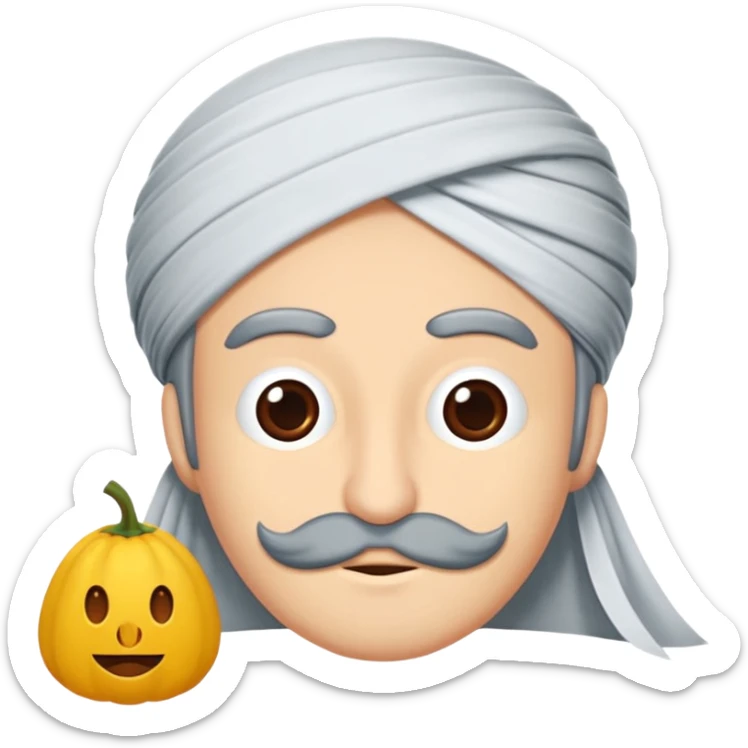 Ortasında çizgiyle çizilmiş vahşi kurt ve turkuaz bi bayrak sticker