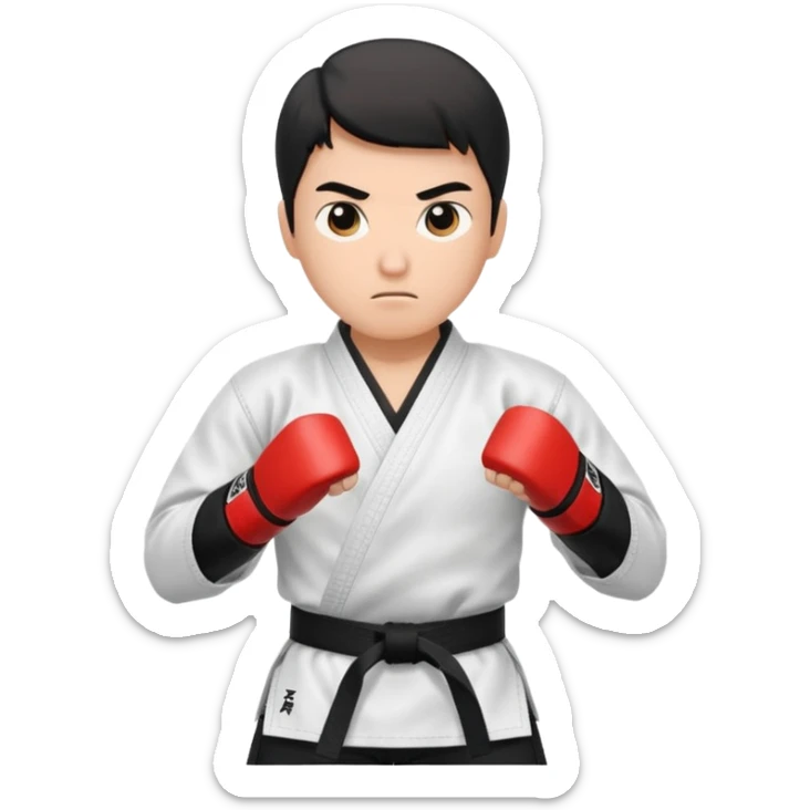 karate  sticker
