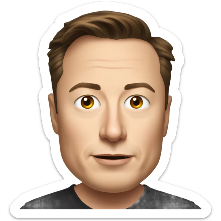 Elon musk sticker