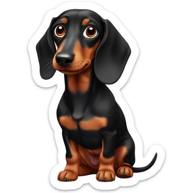 Dachshund sticker