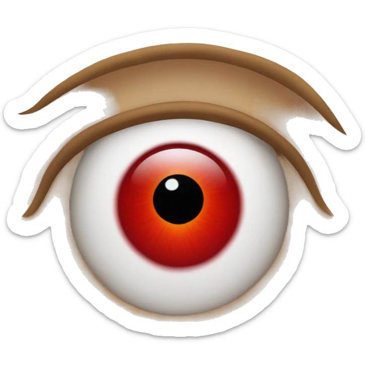 Red Eye sticker