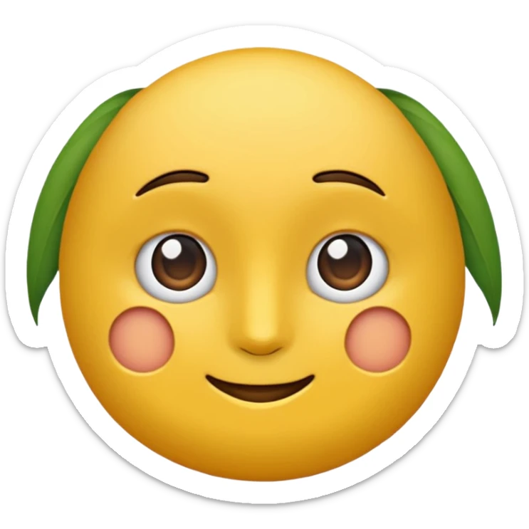 Единорог с зеленой гривой, лесной единорог sticker