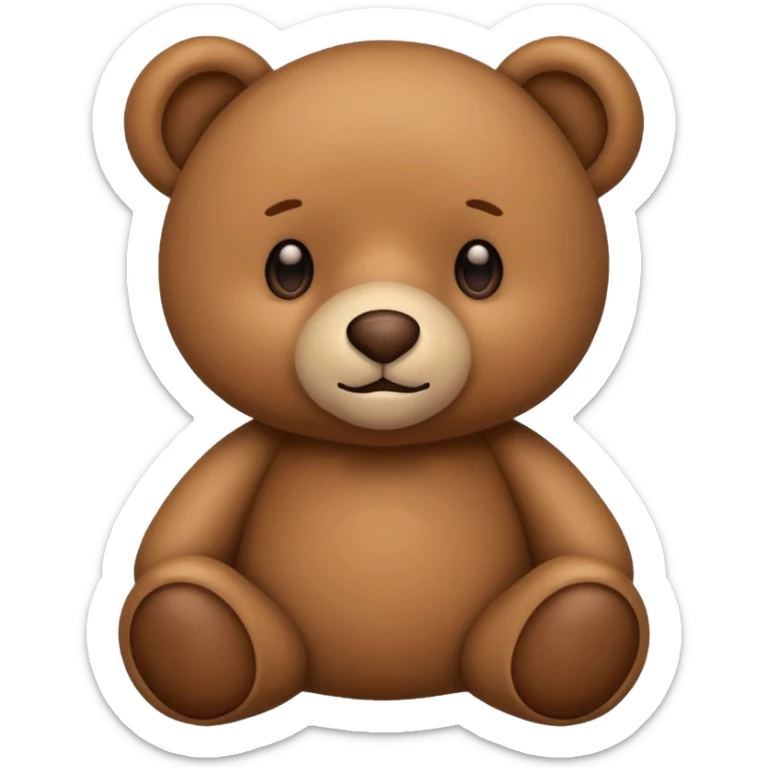 teddy bear sticker