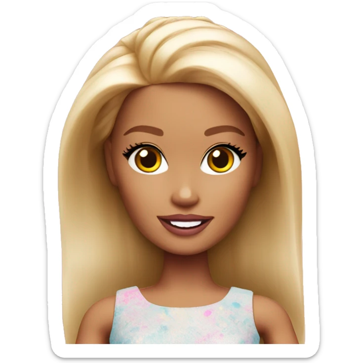 barbie sticker