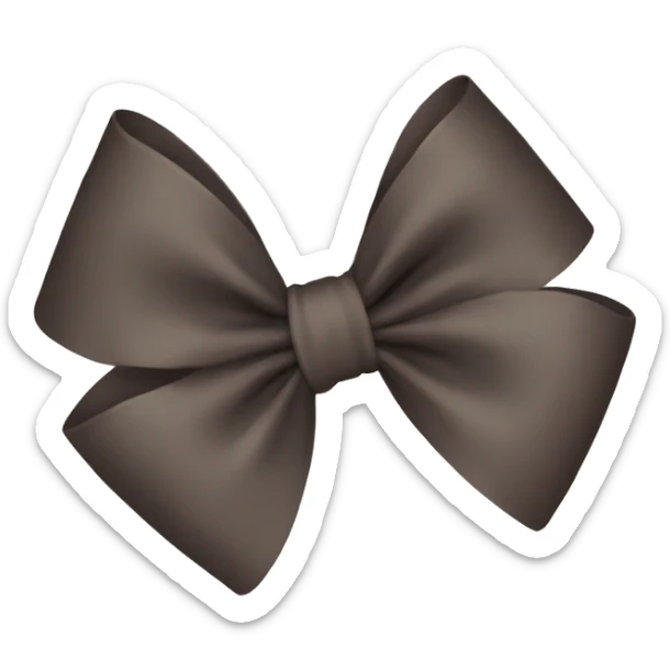Bow sticker