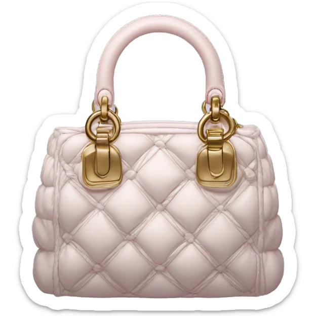 dior bag sticker