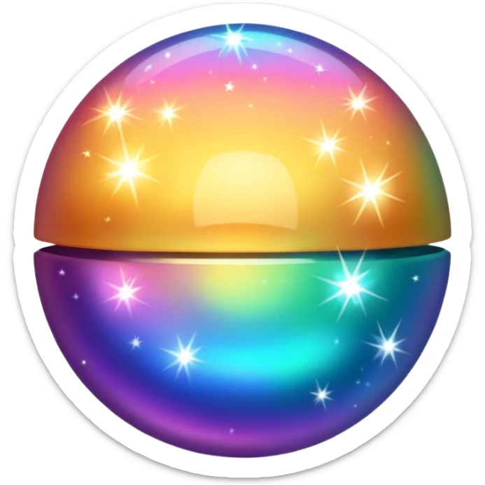 more sparkly sticker