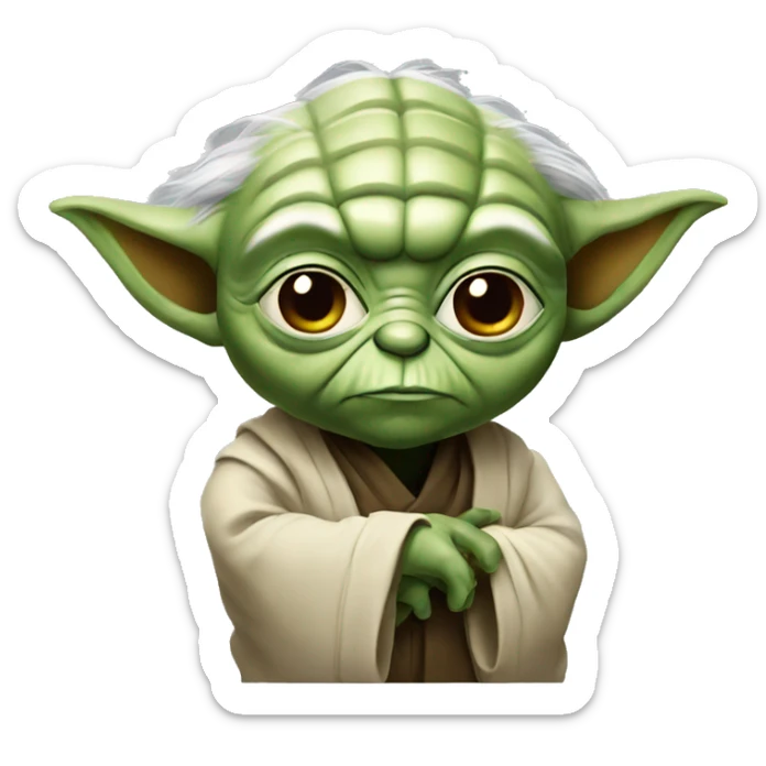 Yoda sticker