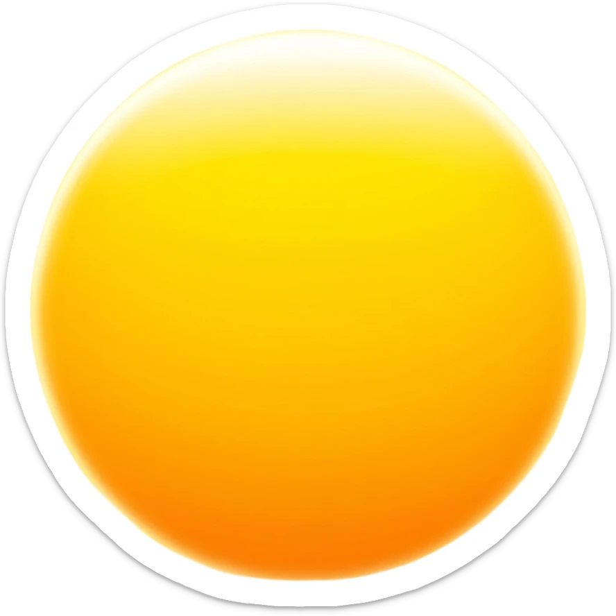 sun with sunlight sticker