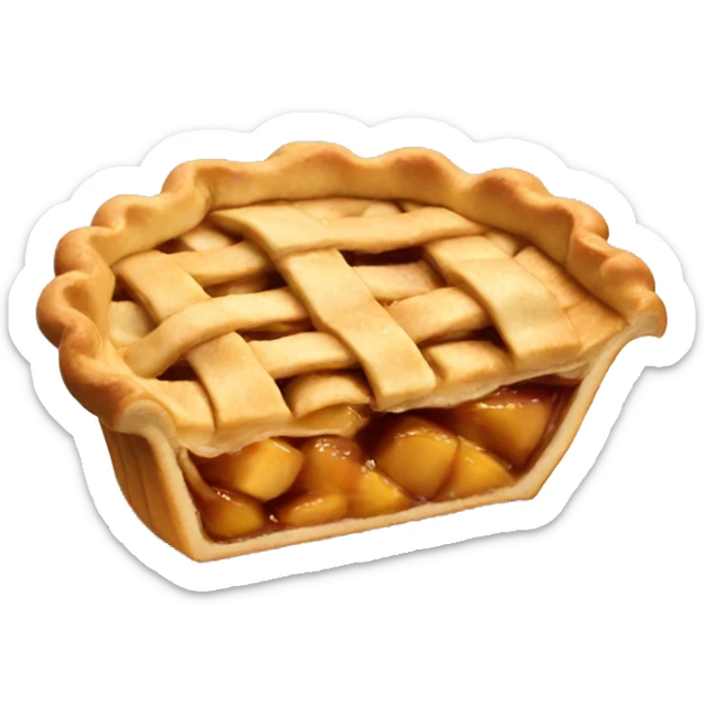 apple pie sticker