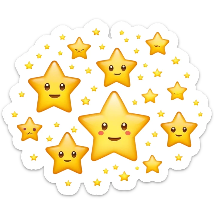 Stars sticker