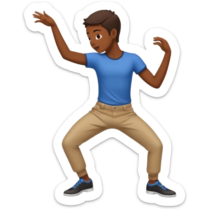 Shake butt dance sticker