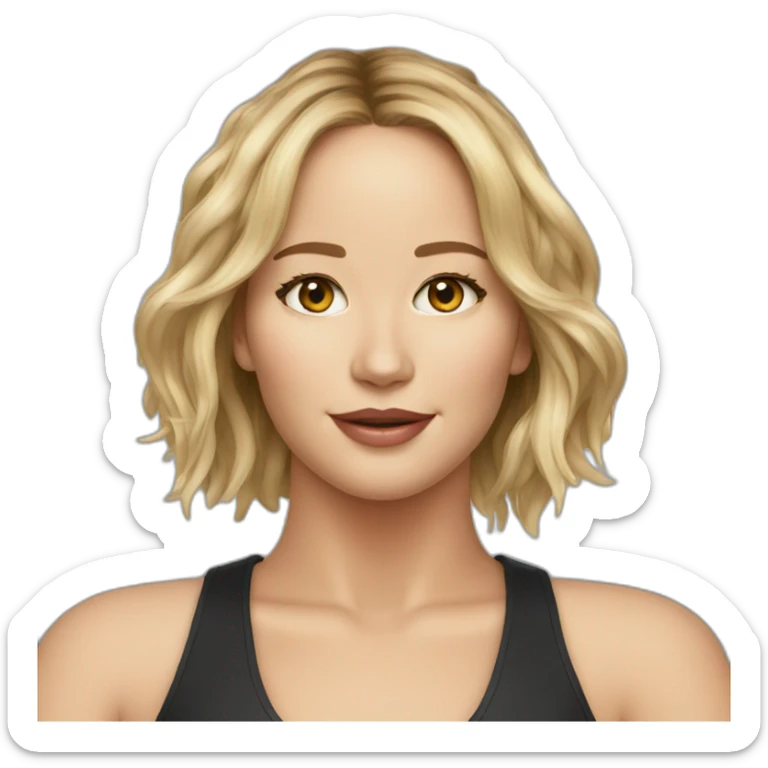 Jennifer Lawrence sticker