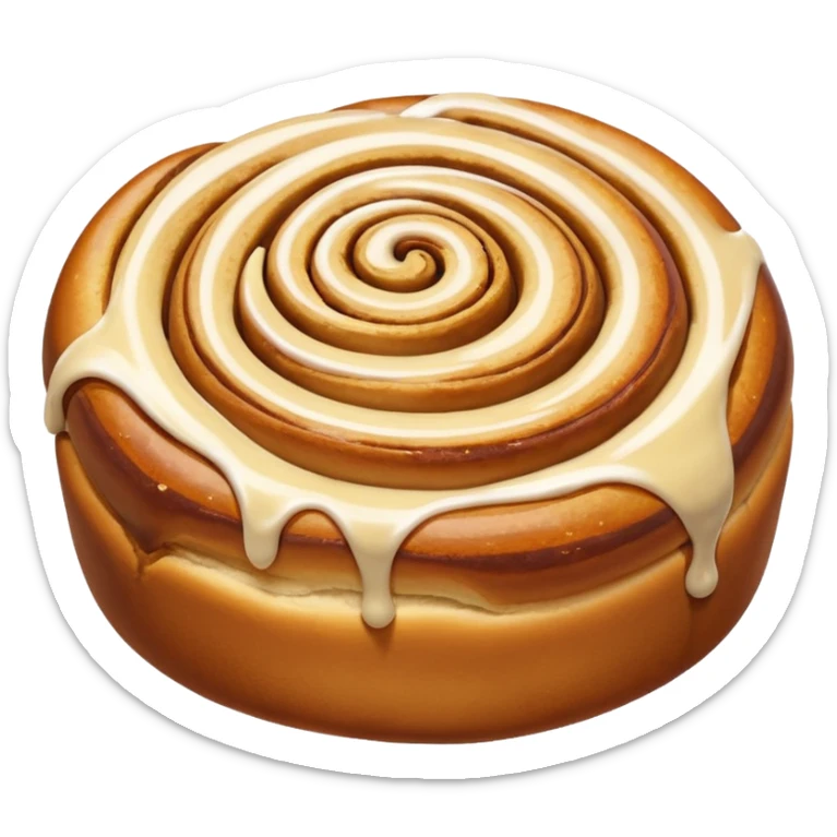 Cinnamon roll sticker