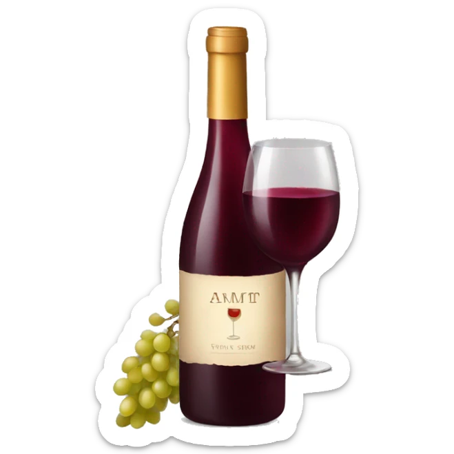 wine sticker