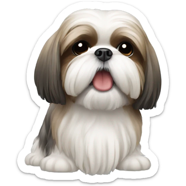 Shih tzu sticker