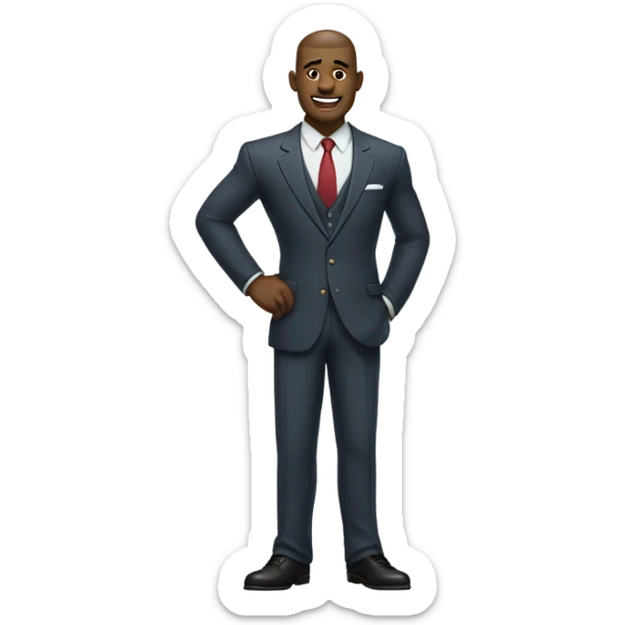 Mr.Big Lived Mr.Small sticker