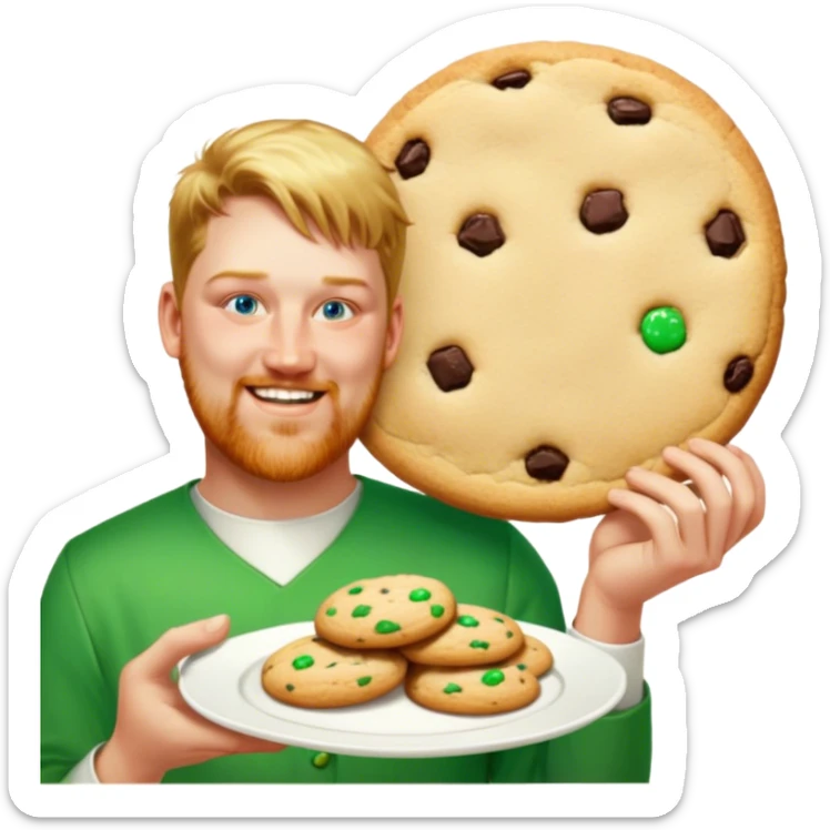 Irish Cookie sticker