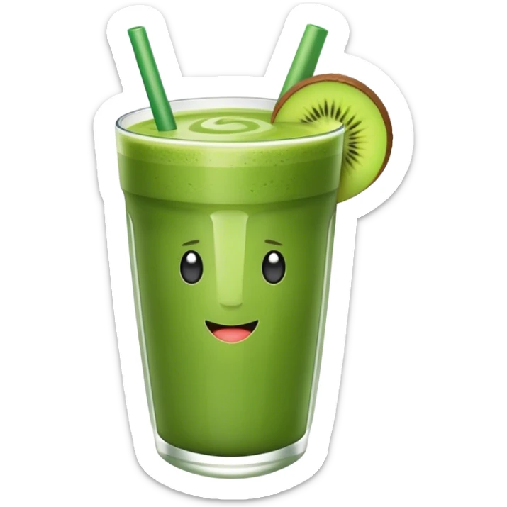 matcha smoothie sticker