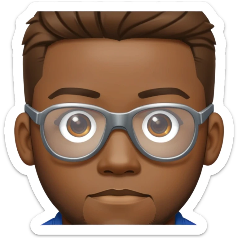 sam wilson with side-whiskers wear safety glasses from  from captain america: civil war sticker