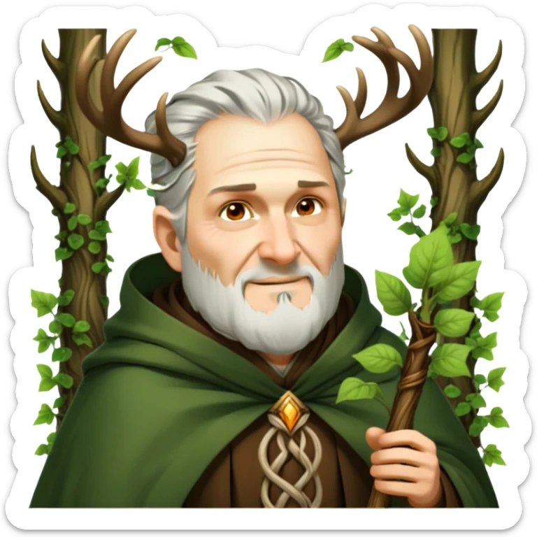 Forest Wizard sticker