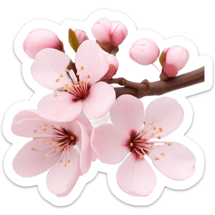Cherry blossom sticker