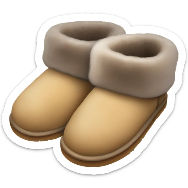UGG slippers  sticker